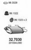 NISSA 201004U360 End Silencer